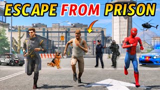 Can Adam Escape From Prison In Gta 5 | Gta x Freefire | Gta 5 In Telugu