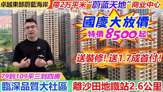 港人必睇 | 臨深片區「卓越蔚藍海岸」 | 價格8字頭買精裝現房 | 百萬大盤自帶學校商業綜合體| 環境優美沿河建造自帶河灘公園 | 雙主幹道出行方便15分鐘到沙田地鐵站 | #惠州房產 #臨深樓盤