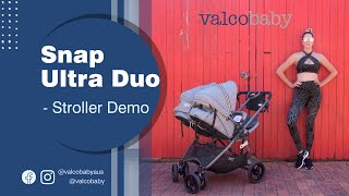 Snap Ultra Duo Double Pram Stroller (2022) | Product Demonstration | Valcobaby