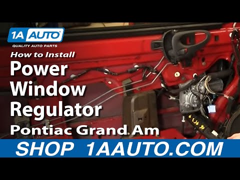 How To Install Replace Power Window Regulator Pontiac Grand Am Olds Alero 99-06 - 1AAuto.com How To Install Replace Power Window Regulator Pontiac Grand Am Olds Alero 99-06 - 1AAuto.com