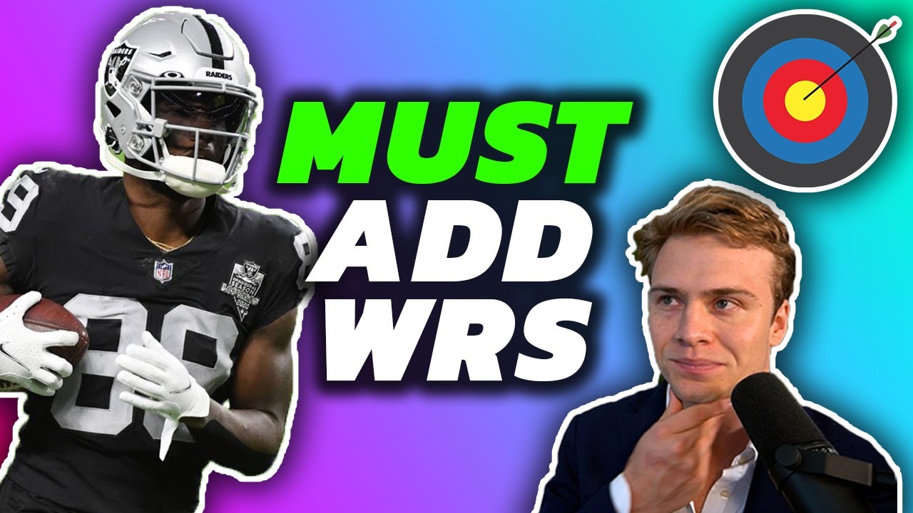 5 MUST ADD WAIVER WIRE WIDE RECEIVERS || Week 1 Fantasy Football - YouTube