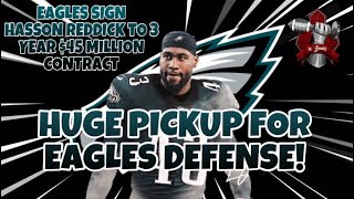🚨 🚨 BREAKING NEWS | HAASSON REDDICK TO THE EAGLES 3yr 45 Million Contract! | EAGLES NEWS NOW!