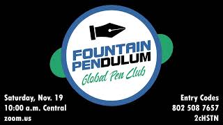 Fountain Pendulum Global Pen Club