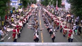 2013　大阪市立大学チーム朱蘭　どまつり本祭一日目　バリバリ平針パレード３パレ目