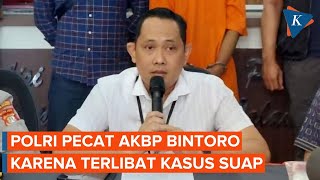 AKBP Bintoro Dipecat dari Polri Buntut Kasus Suap, Langsung Banding