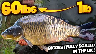 The Biggest Fully Scaled In The Country! The Lord Of The Manor! Winter Carp Fishing