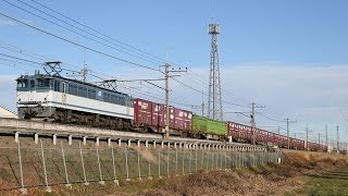 EF65-2101＋コキ 南越谷～東川口通過