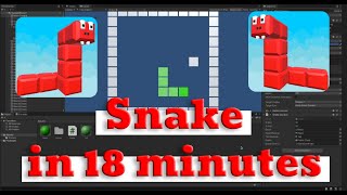 How to Code a 2D Snake Game (in less than 20 minutes! ) 🕹 A Unity Tutorial for Beginners
