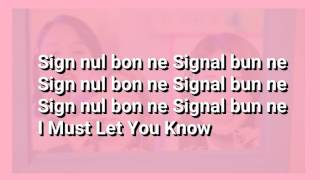 TWICE - SIGNAL (EASY LYRICS) TWICE - SIGNAL (EASY LYRICS)