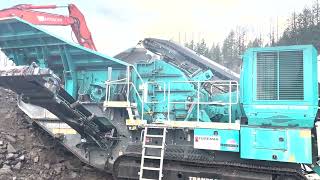 Foreman Equipment - Powerscreen Trakpactor320SR Horizontal Shaft Impactor (HSI) making 3/4\