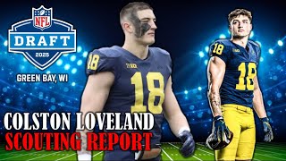 Colston Loveland Draft Profile I 2025 NFL Draft Scouting Report & Preseason Anal