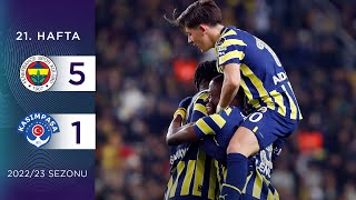 Fenerbahçe (5-1) Kasımpaşa | 21. Hafta - 2022/23