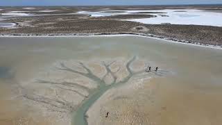 Stunning drone footage of 'Lake Tuz' captured in central Türkiye