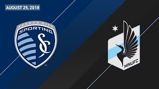 HIGHLIGHTS: Sporting Kansas City vs. Minnesota United FC | August 25, 2018