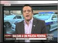 C5N - POLICIALES: BALEAN A UN POLICIA FEDERAL