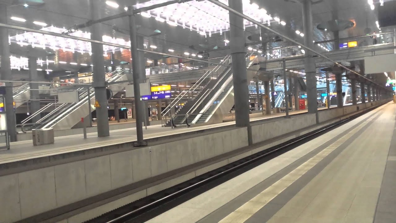 Bahnsteigdurchsage In Berlin Hbf (tief) - YouTube