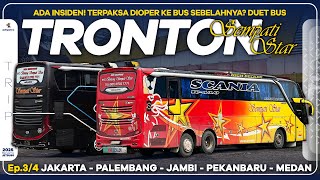 (3/4) Ada Insiden! Terpaksa Dioper Bus? TRIP SERU DOUBLE DECKER PO SEMPATI STAR JAKARTA - MEDAN