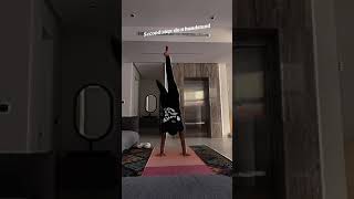 Tut how to do a handstand bridge!!!!! (hope it helps)