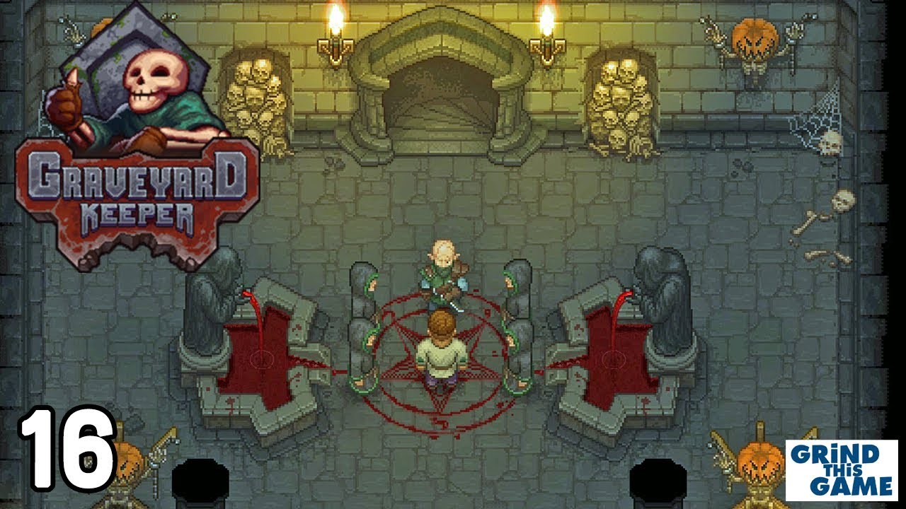 Graveyard Keeper 16 Dungeon Level 6 Dark Ritual And More Quests