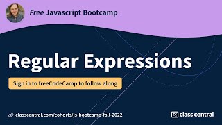 Let’s learn regex using JS! [Free JS Bootcamp]
