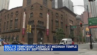 Temporary Chicago casino could open its doors in early September