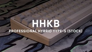 HHKB Professional Hybrid Type-S (Stock) - Typing Test