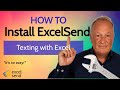 How to add the ExcelSend Send SMS button in your Microsoft Excel spreadsheet
