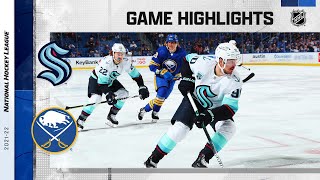 Kraken @ Sabres 11/29/21 | NHL Highlights