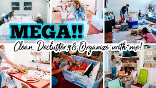 2020 MEGA CLEAN, DECLUTTER, \u0026 ORGANIZE WITH ME! | EXTREME CLEANING MOTIVATION | Amy Darley