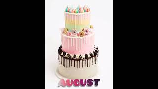 Choose your birthday month and see your cake