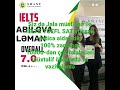 ielts toefl sat imtahanına zhala bahramova ilə 100% zəmanətlə hazırlaşın 10000dən çox tələbələri