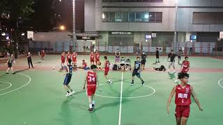 2021-10-10 第22屆康文盃籃球錦標賽 M16 男子少年組 南青 101 vs 33 Hoop Deams 第4節