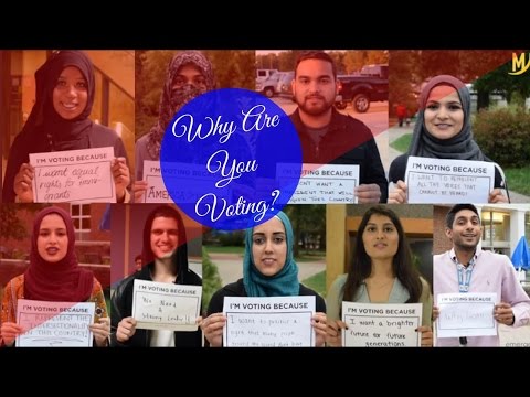 Why Are You Voting Hd Muslimswingvote Youtube