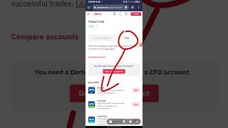 How to create your deriv and MT5 account