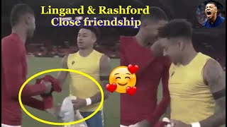 Marcus Rashford sends Jesse Lingard message after Manchester United vs Nottingham Forest