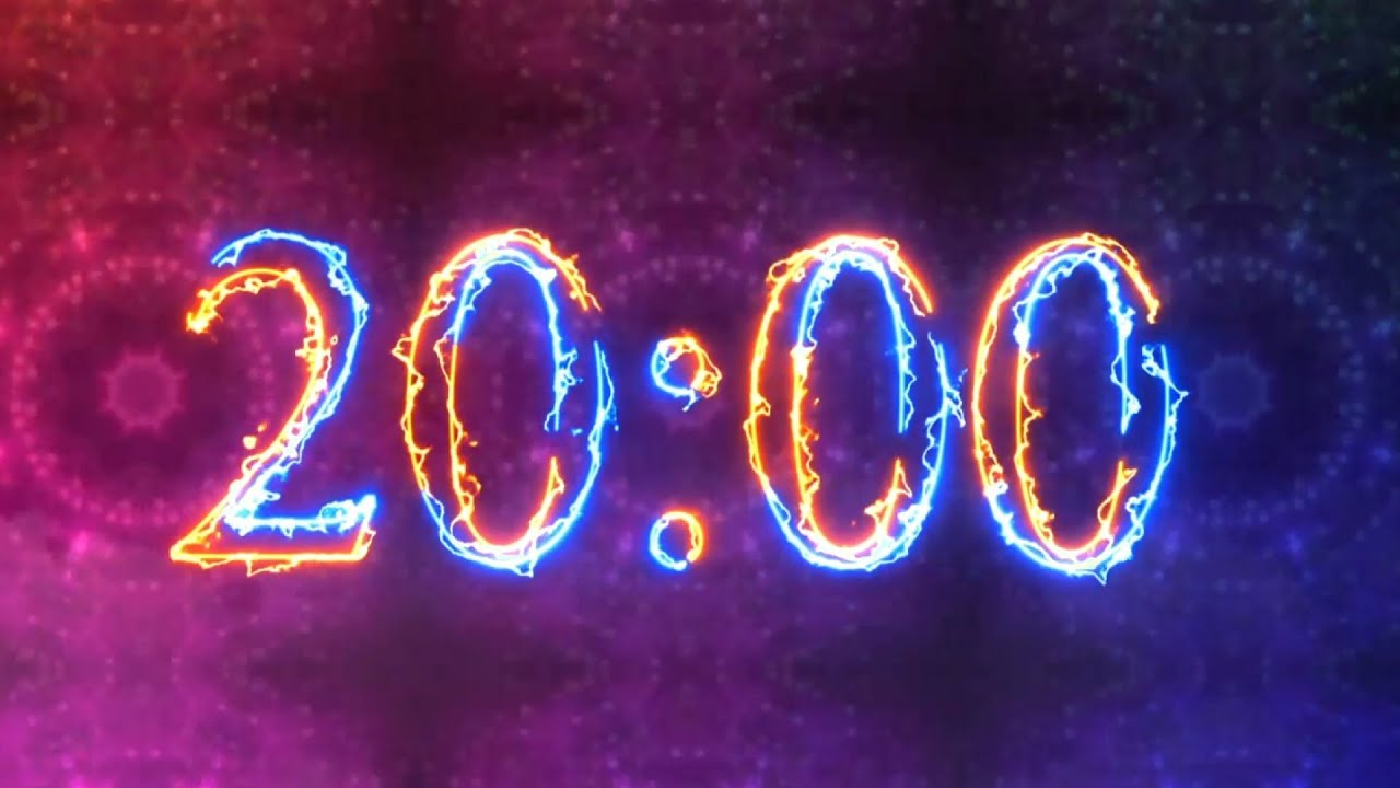20 Minute Electric Timer 1200 Seconds Countdown Youtube