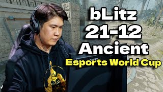 CS2 POV | The MongolZ bLitz (21/12) vs M80 (Ancient) Esports World Cup 2024