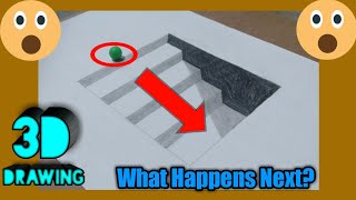 How to draw 3d Drawing of a stair// Jit Saha Art