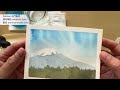 eng sub watercolour for beginner 10 points in 6 minutes