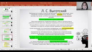 Культурно-исторический подход в психологии. Учение Л.С. Выготского о высших психических функциях