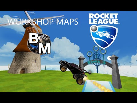 How To Play Bakkes Mod Workshop Maps Online | Rocket League - YouTube