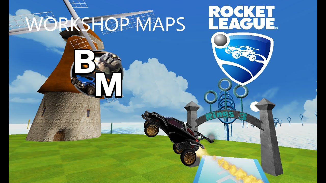 How To Play Bakkes Mod Workshop Maps Online | Rocket League - YouTube