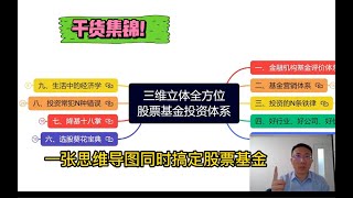 【干货】股票基金三维立体投资体系小白入门课（含ETF、理财通用）