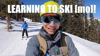 Learning to Ski[mo] in my 30s! Sage Canaday Episode 1