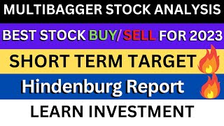 Hindenburg report on Adani, a big scam? | Best Stock to Buy | Adani Report