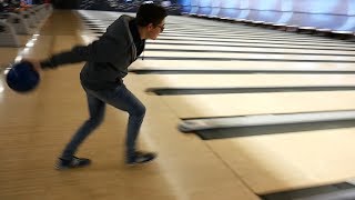 BOWLING AT 110 MPH!!! (CRACKED PINS)