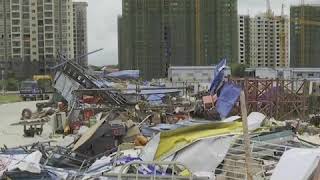 At least 8 dead after tornado hits south China| CCTV English