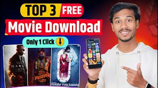 🎬 New Top 3 FREE Movie Download Apps in 2025 - Watch Movies For Free || Movie kaise download karen