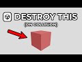How To Destroy GameObject On Collision In Unity (Beginner Tutorial)