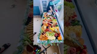 Как красиво украсить шведский стол ♡ How to decorate a buffet